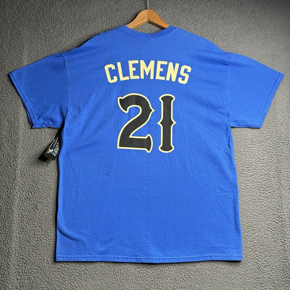 Houston Sugar Land Skeeters T-Shirt Mens XL Roger Clemens Atlantic League